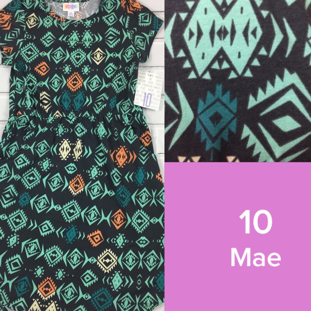 LuLaRoe Mae dress size 10